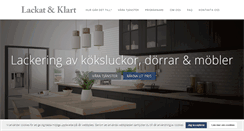 Desktop Screenshot of lackatoklart.se
